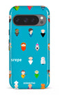 Google Pixel 9 Pro Impact (Gloss) Personnages Turquoise -