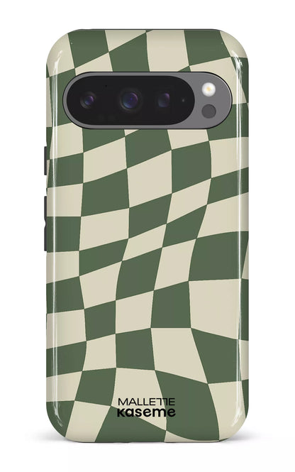 Google Pixel 9 Pro Impact (Gloss) Phoenix Vert x Mallette -