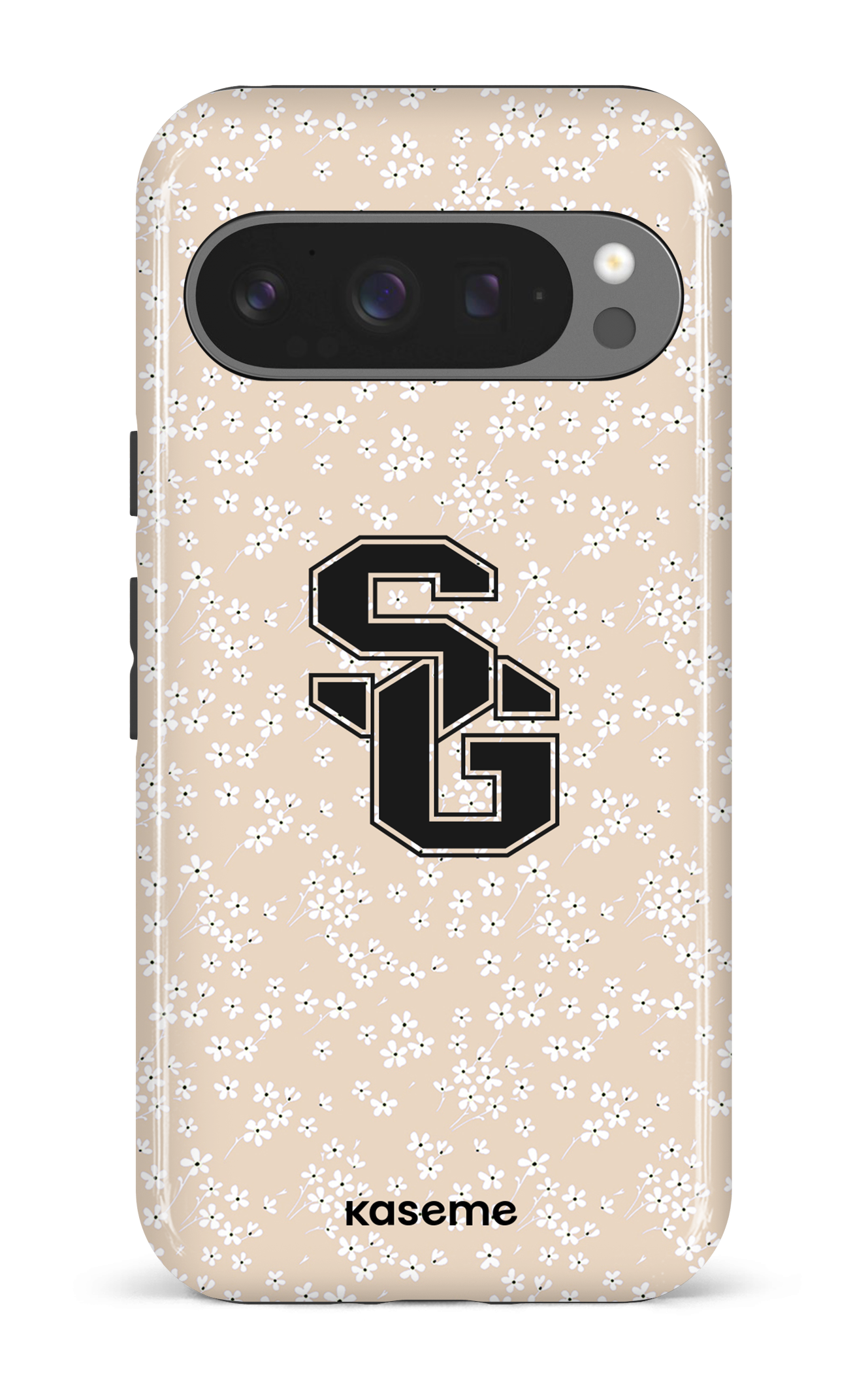 Google Pixel 9 Pro Impact (Gloss) Posy Beige x Dragons -