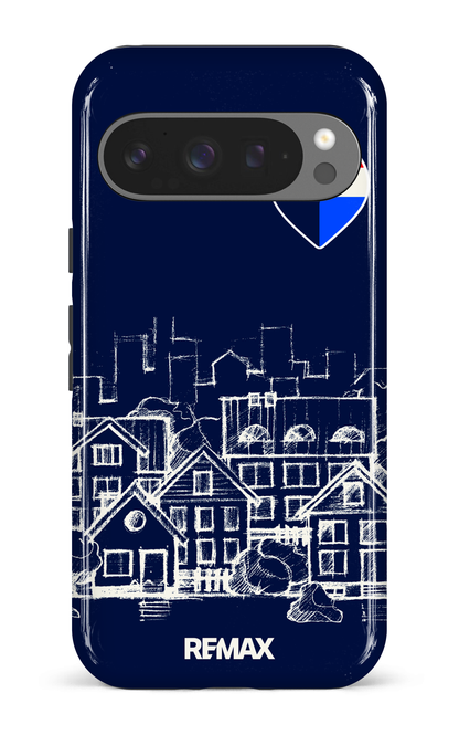 Google Pixel 9 Pro Impact (Gloss) Remax Sketch Bleu -