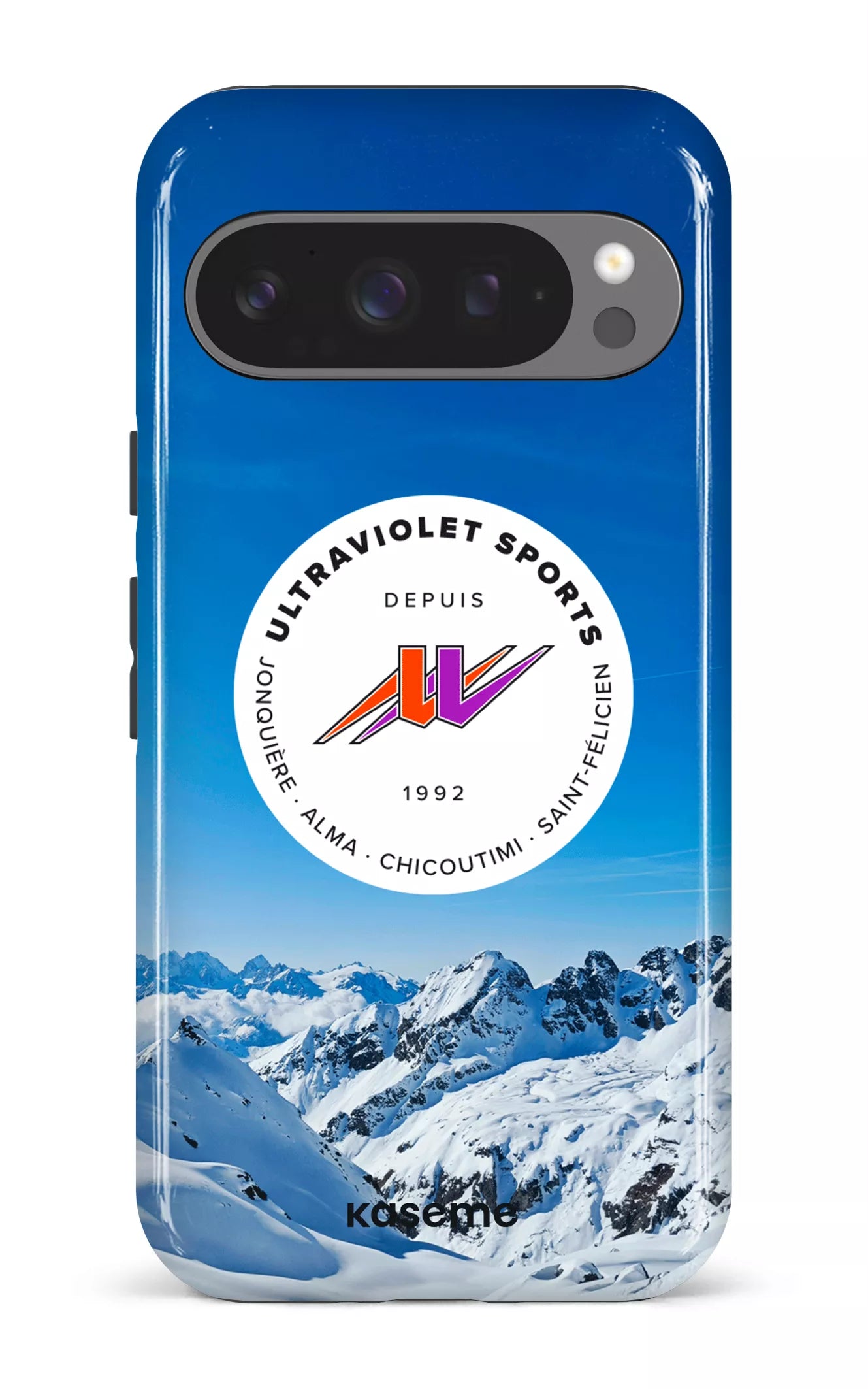Google Pixel 9 Pro Impact (Gloss) UltraViolet Montagnes -