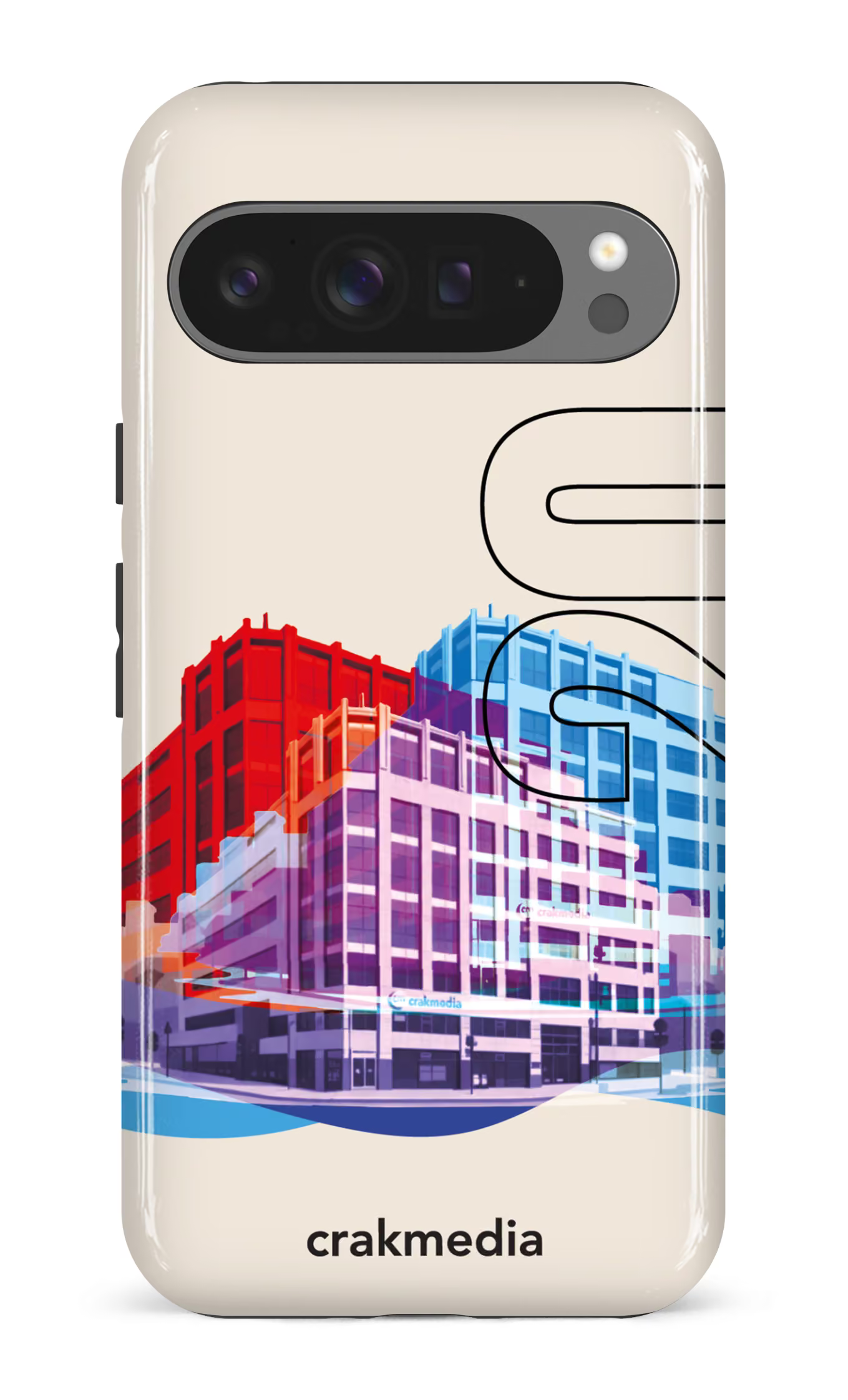 Google Pixel 9 Pro XL Impact (Gloss) Building Crakmedia -