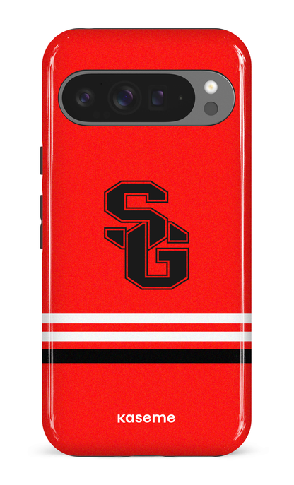 Google Pixel 9 Pro XL Impact (Gloss) Dragons PSG Rouge -