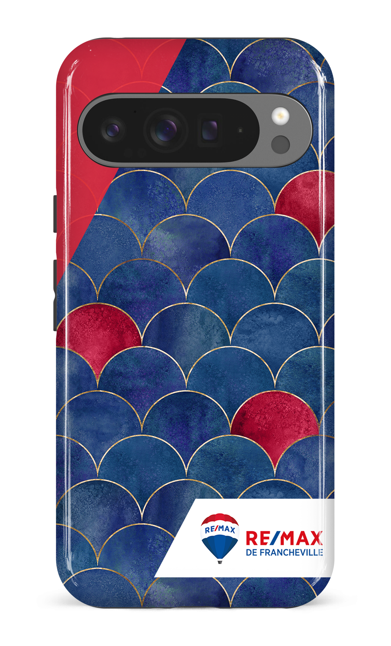Google Pixel 9 Pro XL Impact (Gloss) Écailles bicolores de Francheville -