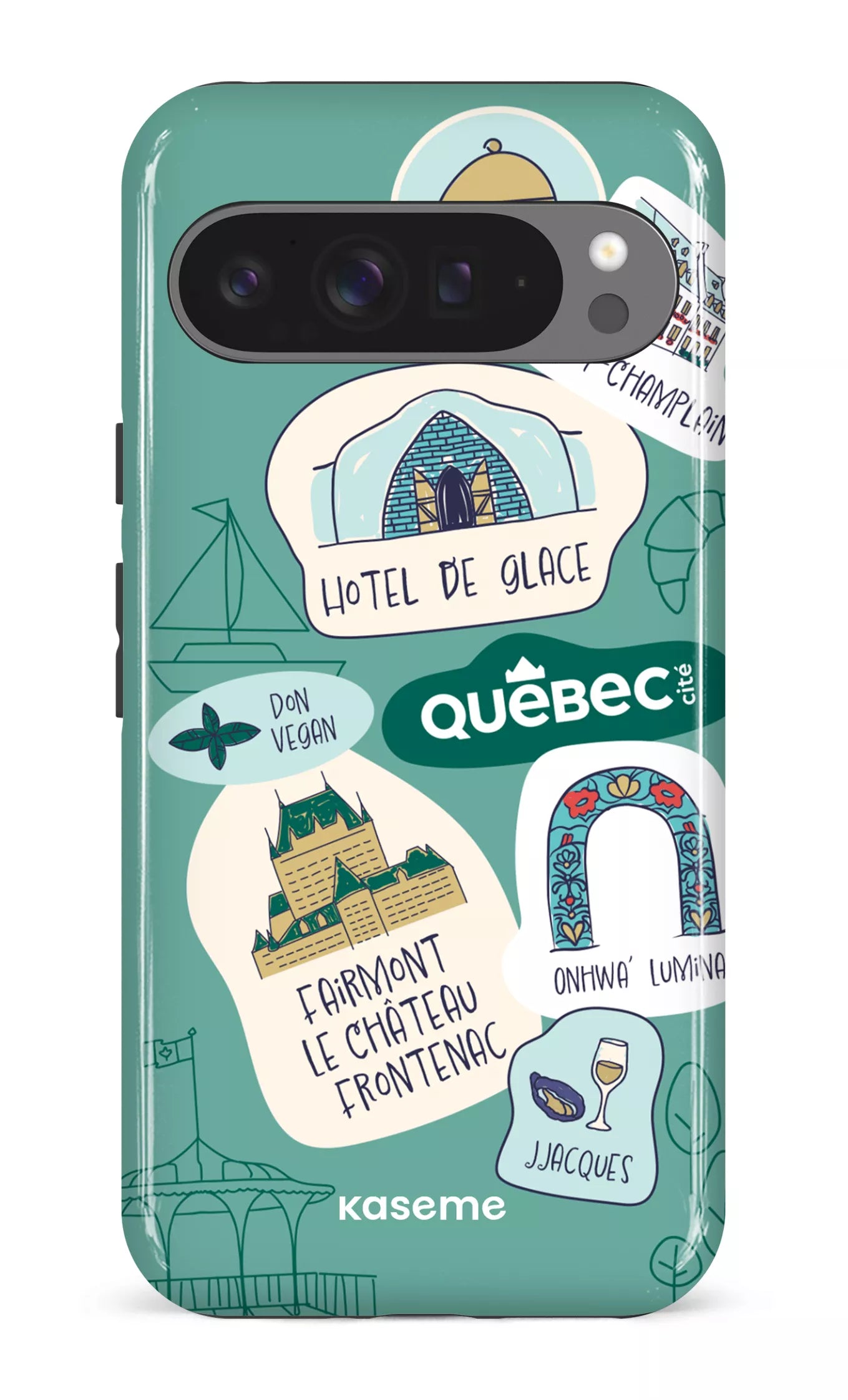Google Pixel 9 Pro XL Impact (Gloss) Explorez Québec -