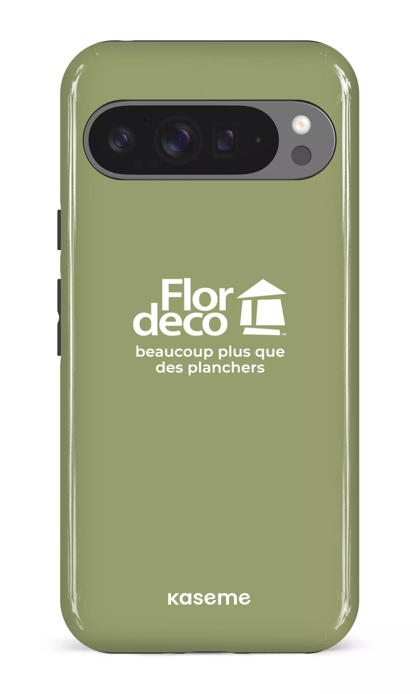 Google Pixel 9 Pro XL Impact (Gloss) Flordeco logo Sauge -