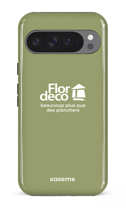 Google Pixel 9 Pro XL Impact (Gloss) Flordeco logo Sauge -