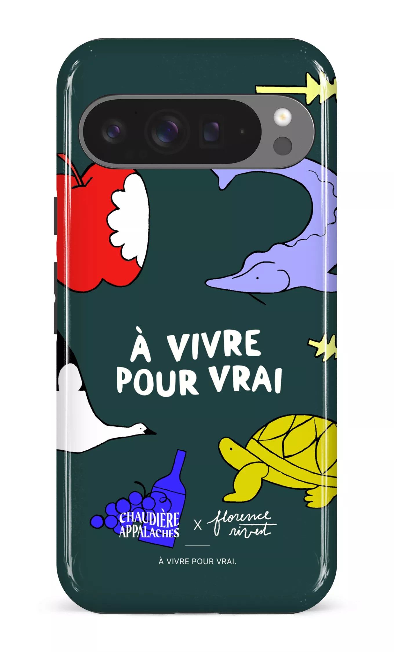 Google Pixel 9 Pro XL Impact (Gloss) Fragments de Chaudière-Appalaches par TCA -
