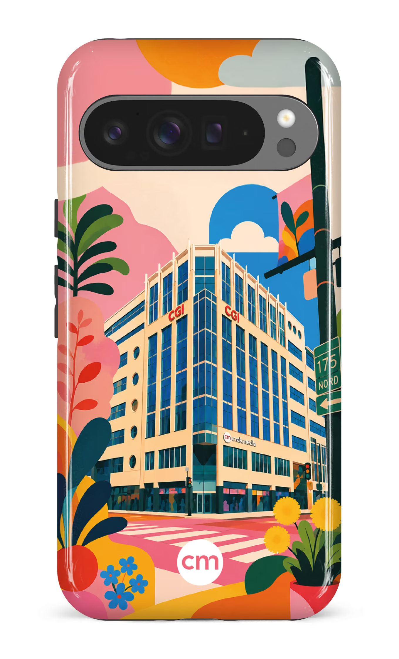 Google Pixel 9 Pro XL Impact (Gloss) Funky Building Crakmedia -