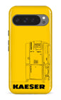 Google Pixel 9 Pro XL Impact (Gloss) Kaeser - The Golden Blueprint -
