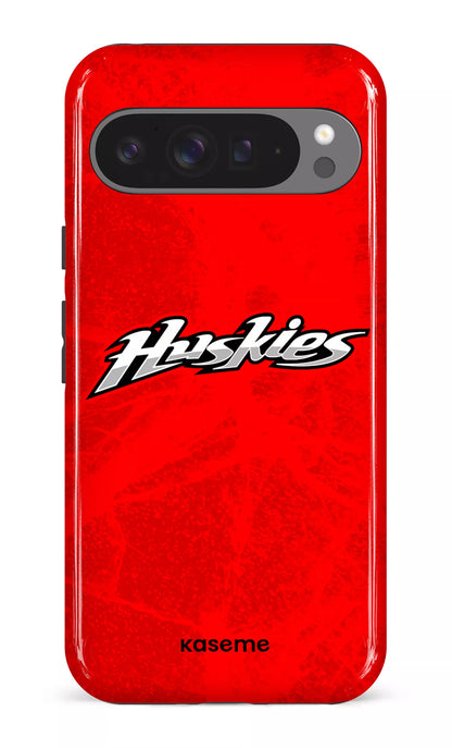 Google Pixel 9 Pro XL Impact (Gloss) Les Huskies Rouge -