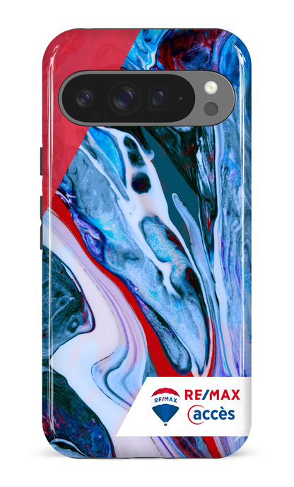 Google Pixel 9 Pro XL Impact (Gloss) Peinture marbrée claire -