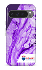 Google Pixel 9 Pro XL Impact (Gloss) Peinture marbrée claire violette de Francheville -