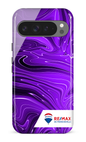 Google Pixel 9 Pro XL Impact (Gloss) Peinture marbrée sombre violette de Francheville -