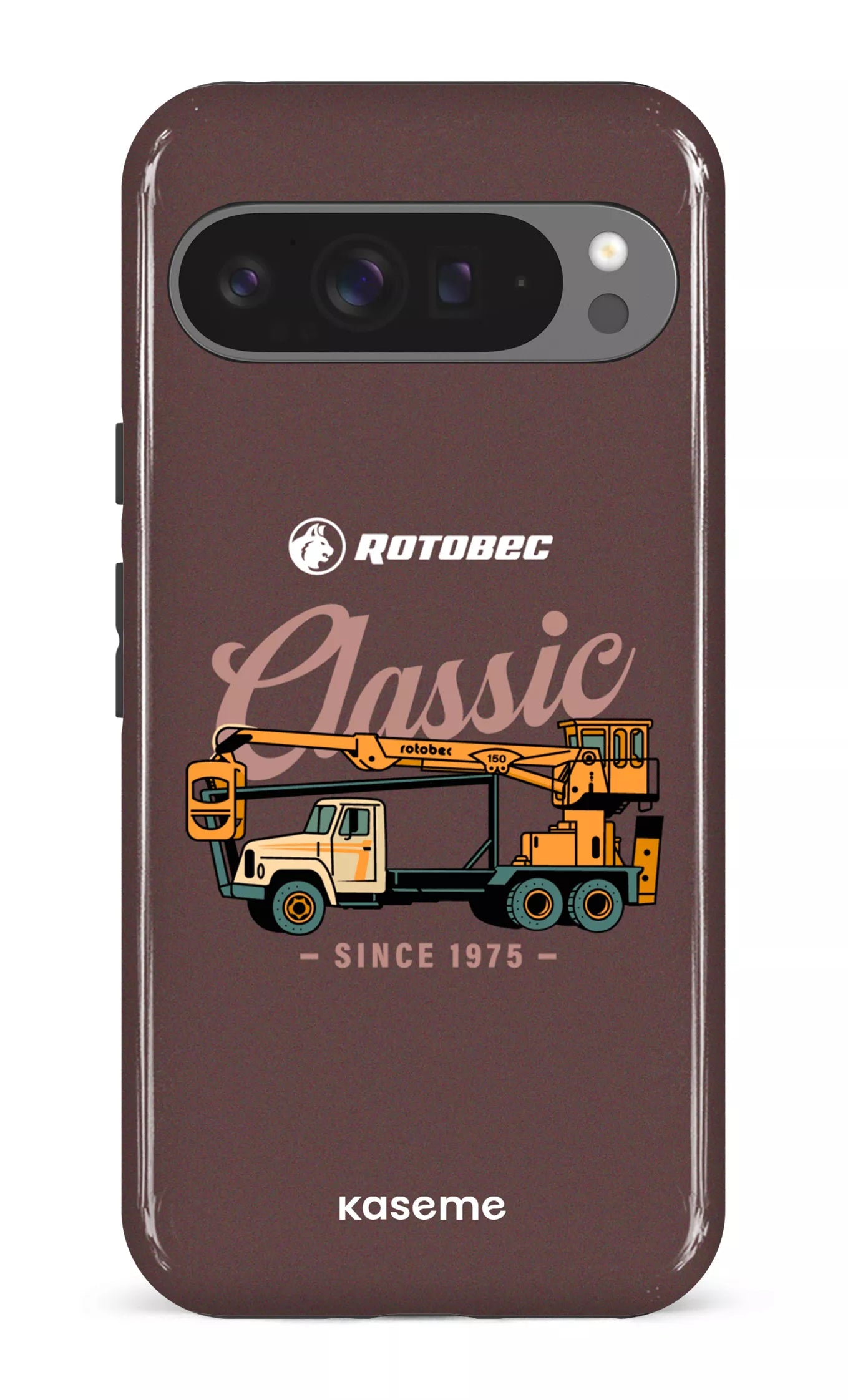 Google Pixel 9 Pro XL Impact (Gloss) Rotobec Brun "Classic" -