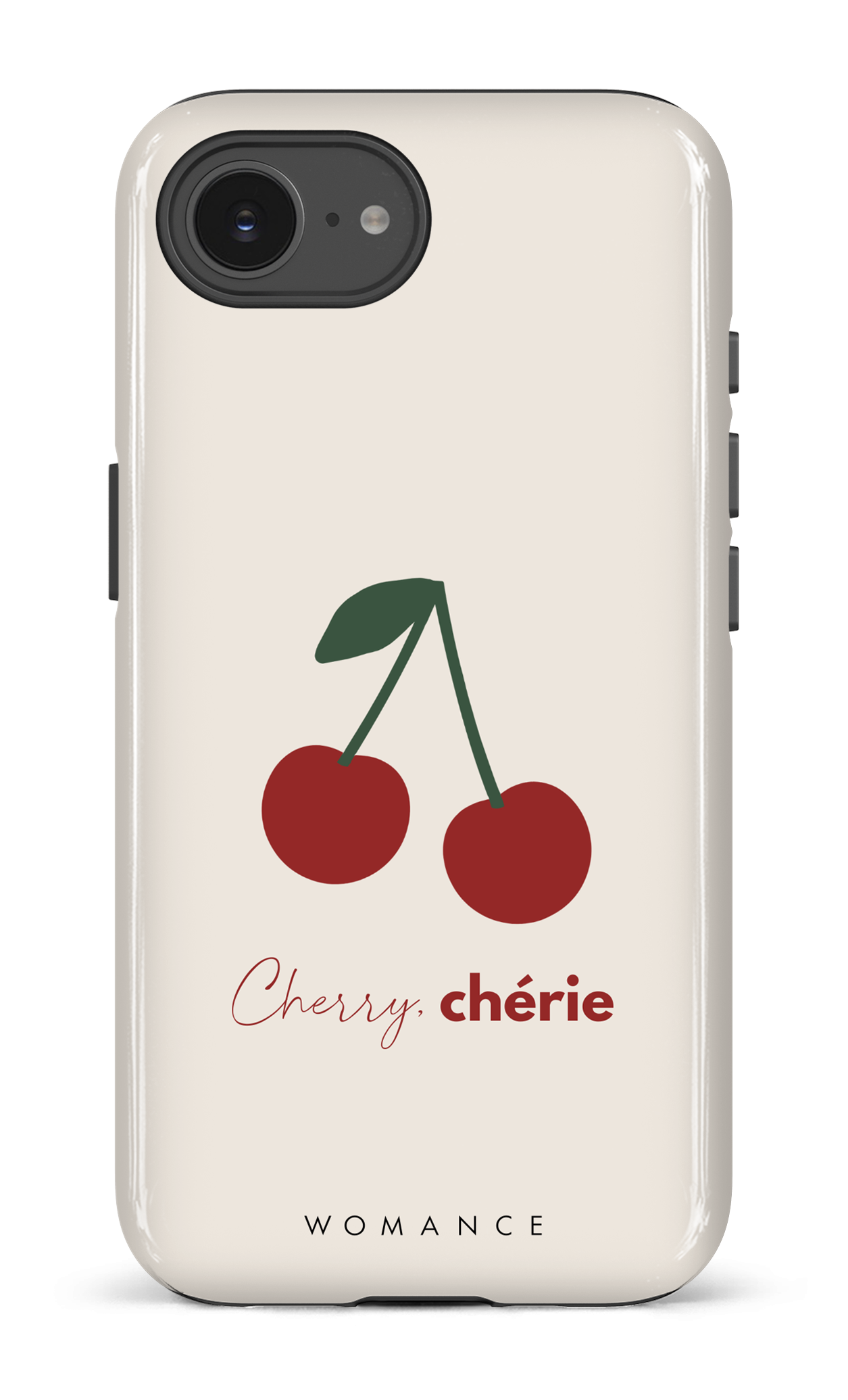 IPhone 16 E Impact Case Cherry, chérie -