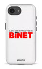 IPhone 16 E Impact Case Constructions Binet Blanc -