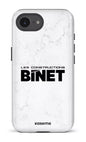 IPhone 16 E Impact Case Constructions Binet Marbre -