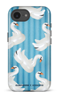 IPhone 16 E Impact Case Cygne par Club Piscine -