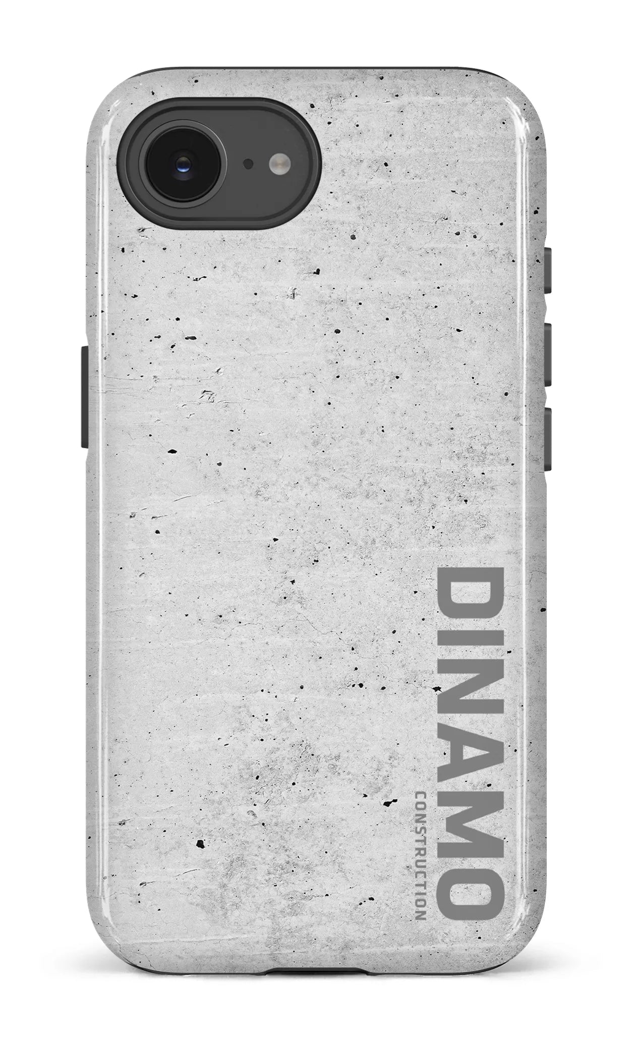 IPhone 16 E Impact Case Dinamo Gris x Logo Gris -