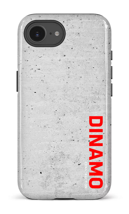 IPhone 16 E Impact Case Dinamo Gris x Logo Rouge -