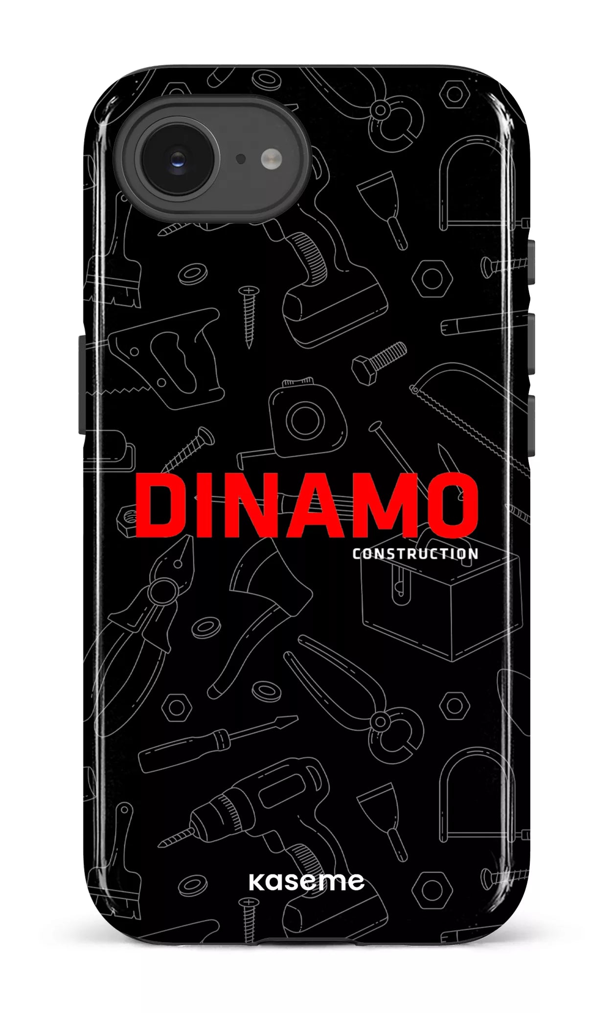 IPhone 16 E Impact Case Dinamo Noir -