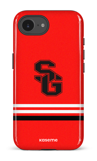 IPhone 16 E Impact Case Dragons PSG Rouge -