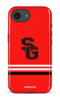 IPhone 16 E Impact Case Dragons PSG Rouge -