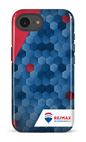 IPhone 16 E Impact Case Exagones texturés de Francheville -