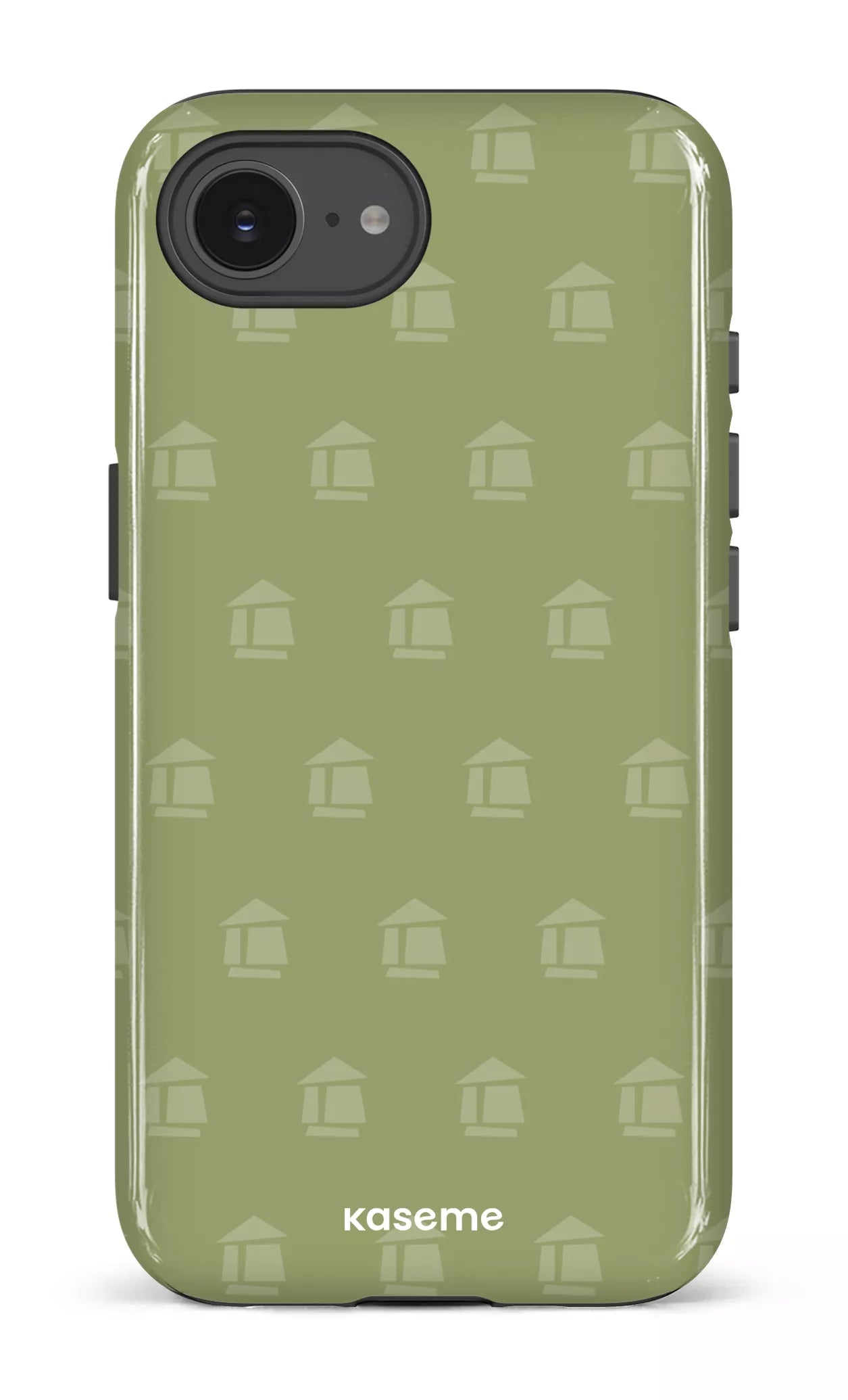 IPhone 16 E Impact Case Flordeco motif sauge -