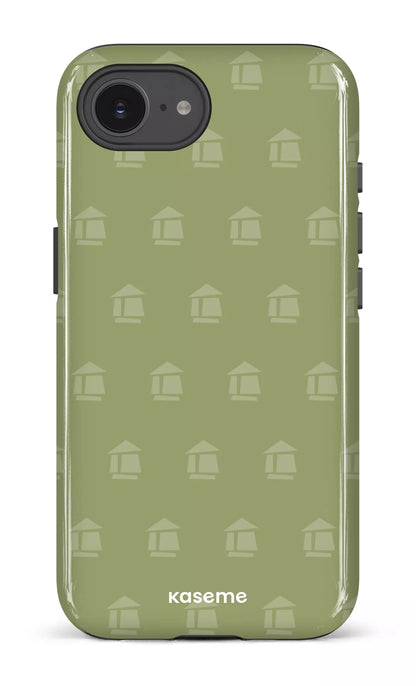 IPhone 16 E Impact Case Flordeco motif sauge -