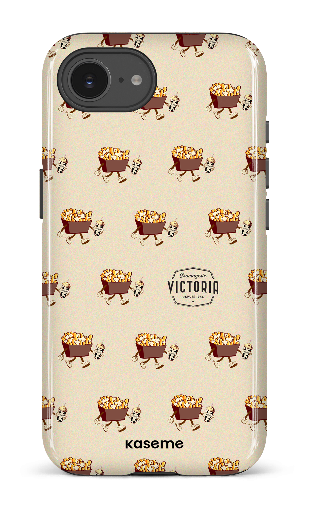 IPhone 16 E Impact Case Fromagerie Victoria Poutines -