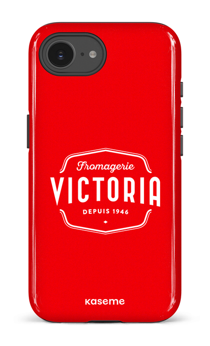 IPhone 16 E Impact Case Fromagerie Victoria Rouge -