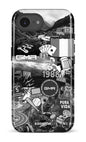IPhone 16 E Impact Case GMR Collage Noir et Blanc -