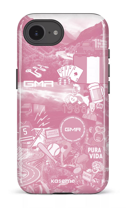 IPhone 16 E Impact Case GMR Collage Rose -