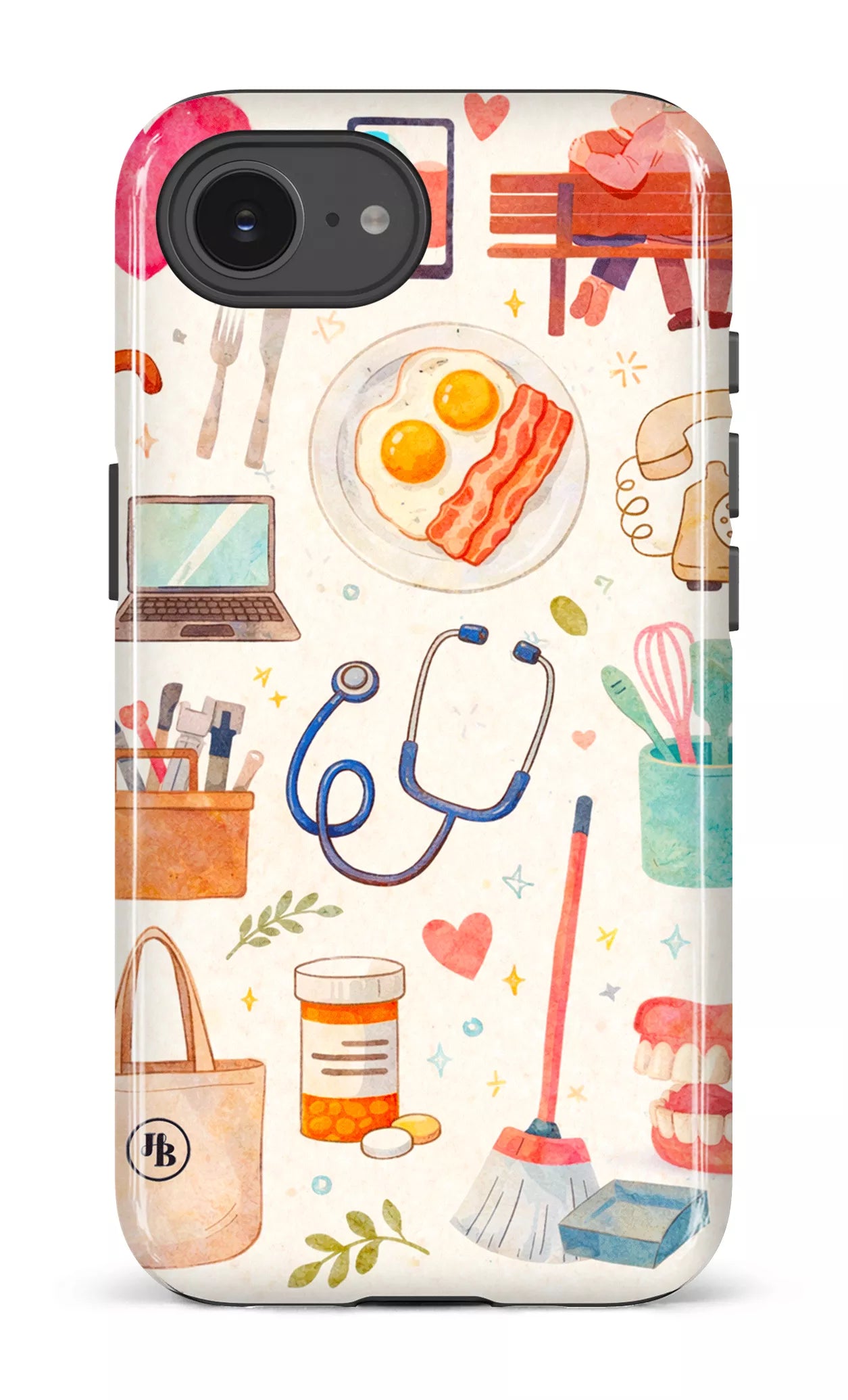 IPhone 16 E Impact Case HB Collage -