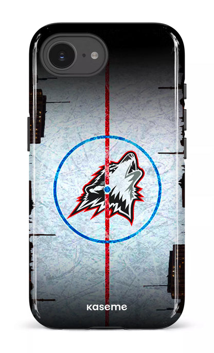 IPhone 16 E Impact Case Les Huskies Patinoire -