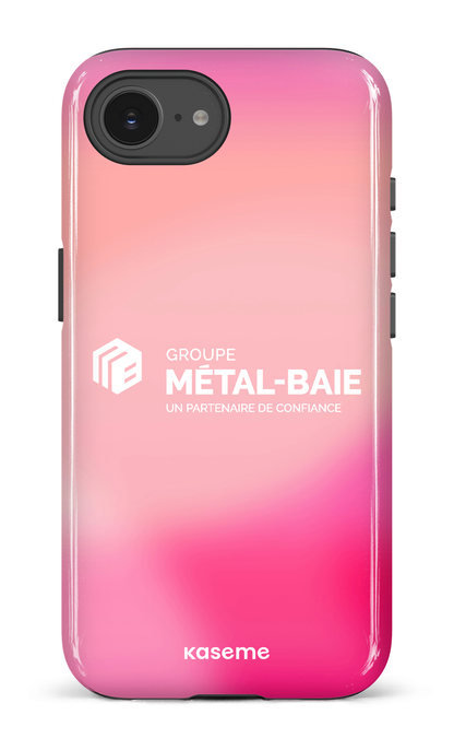 IPhone 16 E Impact Case Métal-Baie Tie-Dye -