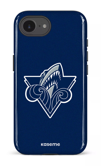 IPhone 16 E Impact Case Océanic Bleu -