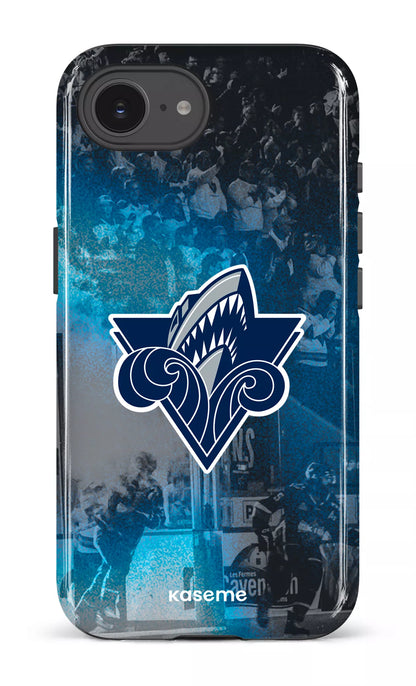 IPhone 16 E Impact Case Océanic Logo & Foule -