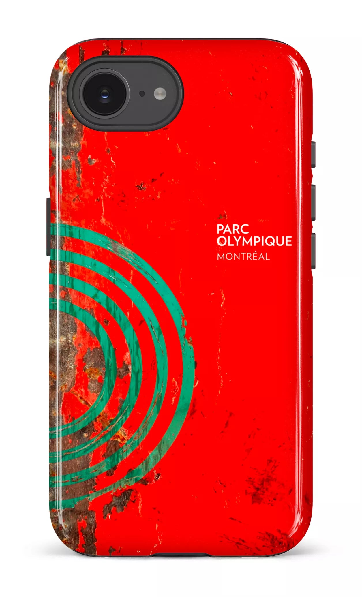 IPhone 16 E Impact Case Parc Olympique - Texture Rampe -