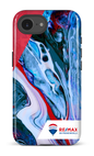 IPhone 16 E Impact Case Peinture marbrée claire de Francheville -