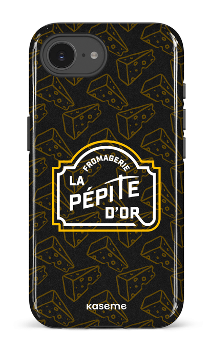 IPhone 16 E Impact Case Pépite x Fromages Noir -