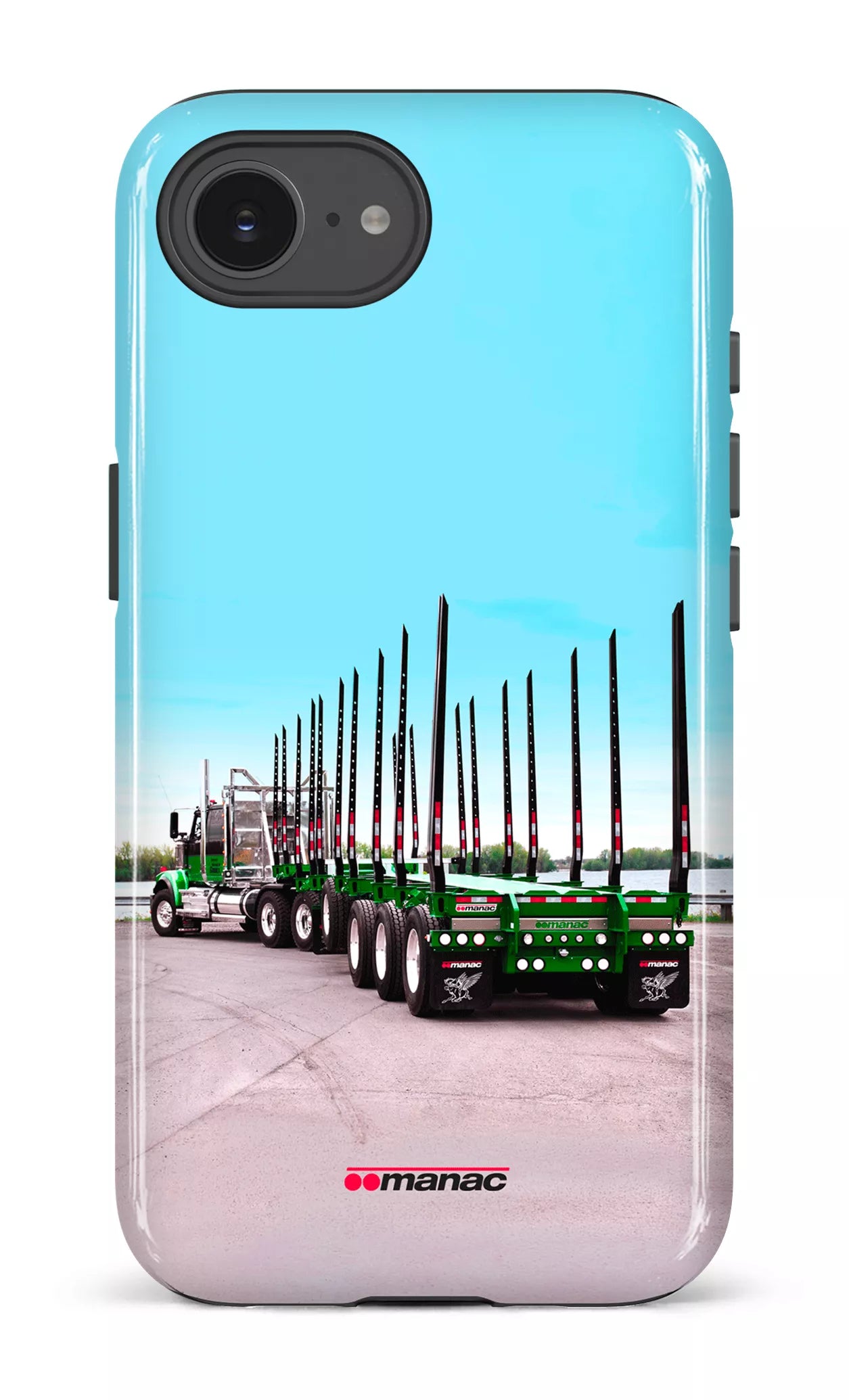 IPhone 16 E Impact Case Powerwing Log Trailer -