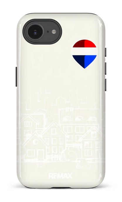 IPhone 16 E Impact Case Remax Sketch Beige -