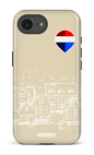 IPhone 16 E Impact Case Remax Sketch Crème -