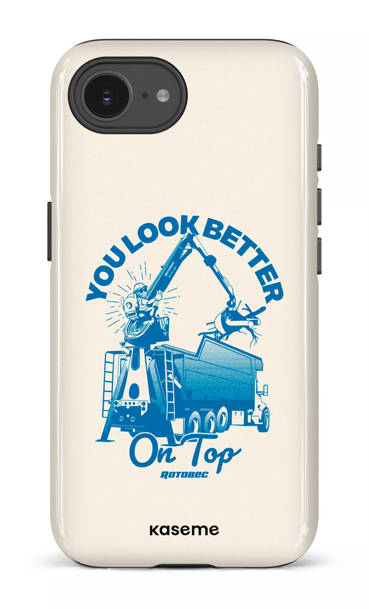 IPhone 16 E Impact Case Rotobec Beige -