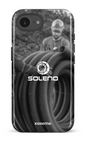 IPhone 16 E Impact Case Soleno tuyau N&B -