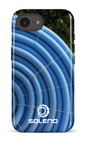 IPhone 16 E Impact Case Soleno tuyau bleu -
