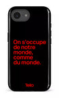 IPhone 16 E Impact Case Telio Noir -